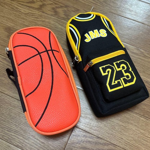 Basketball design pencil case - basketball,