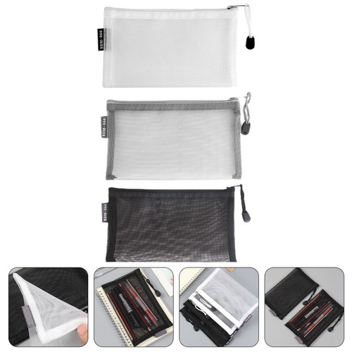 3pcs mesh pencil organizer - 3pcs,