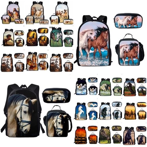 Kids animal horse school - kids,