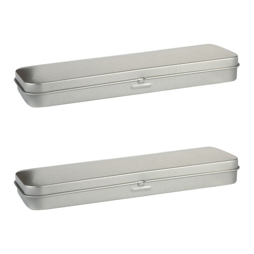 2pcs pencil case with lid - 2pcs,