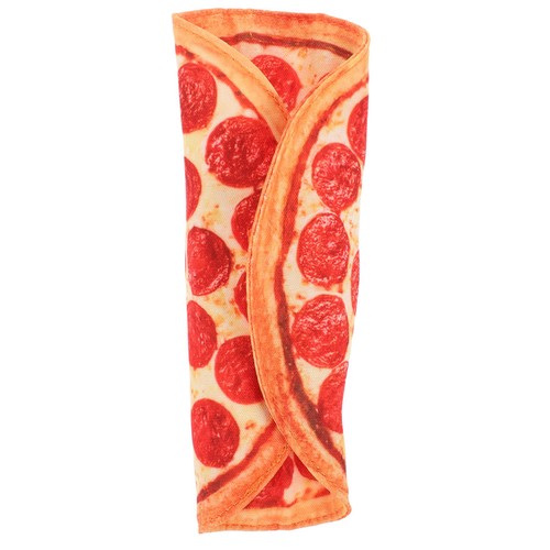 Canvas pizza pencil - pizza, pouch