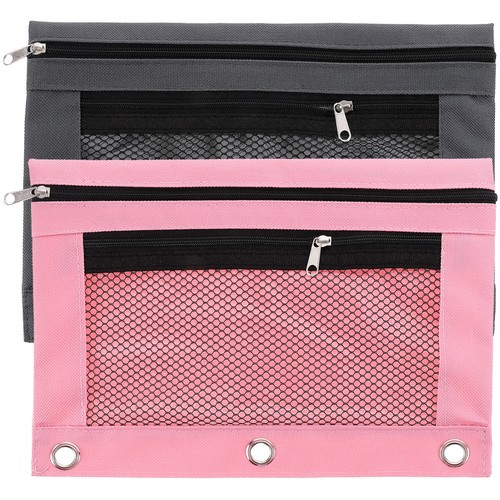 Pcs clear pencil pouch - 2,
