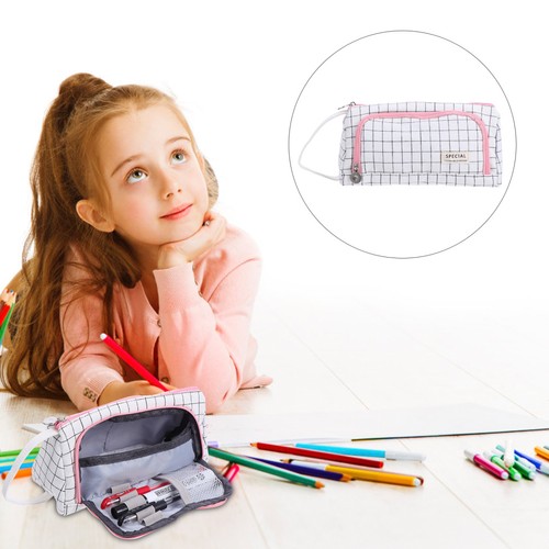Canvas pencil pouch - canvas,