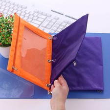 Zippered Binder Pencil Pouch