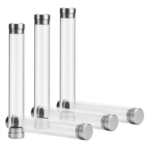 6pcs clear pen cases ballpoint - 6pcs,