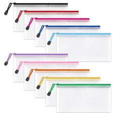 Clear Pencil Case Zipper File