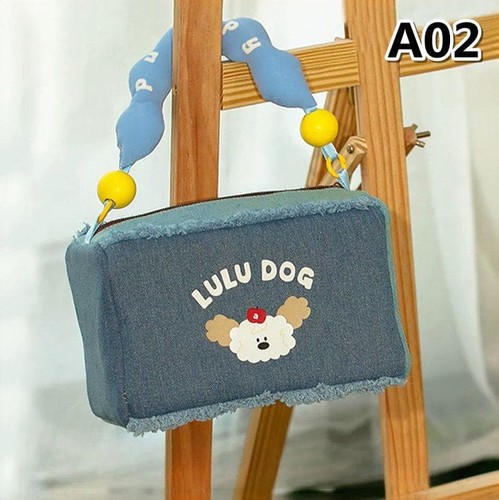 Lulu dog denim pencil - pencil, case